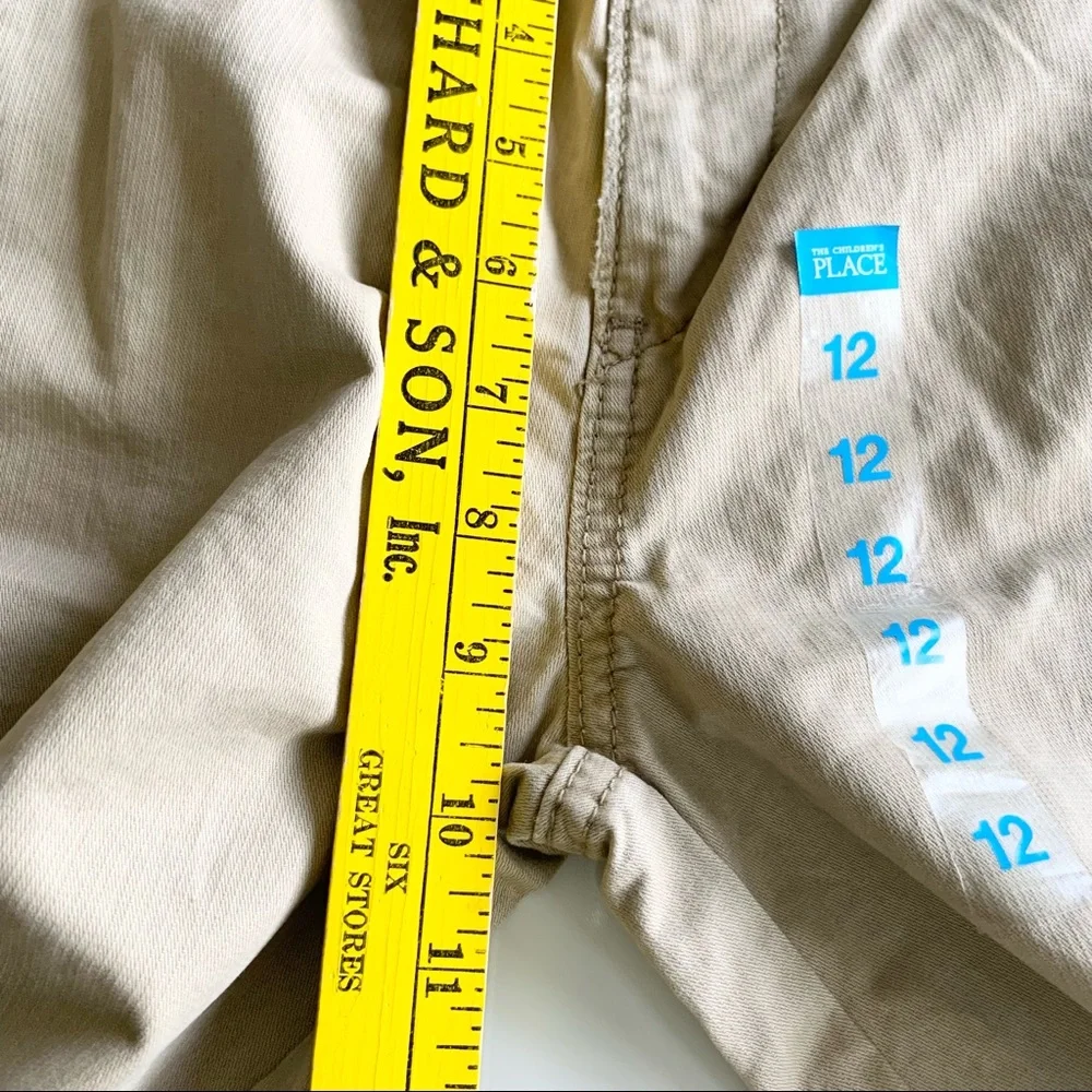 🏈New🏈 The Children’s Place Boys Casual Pants Sz 12 NWT